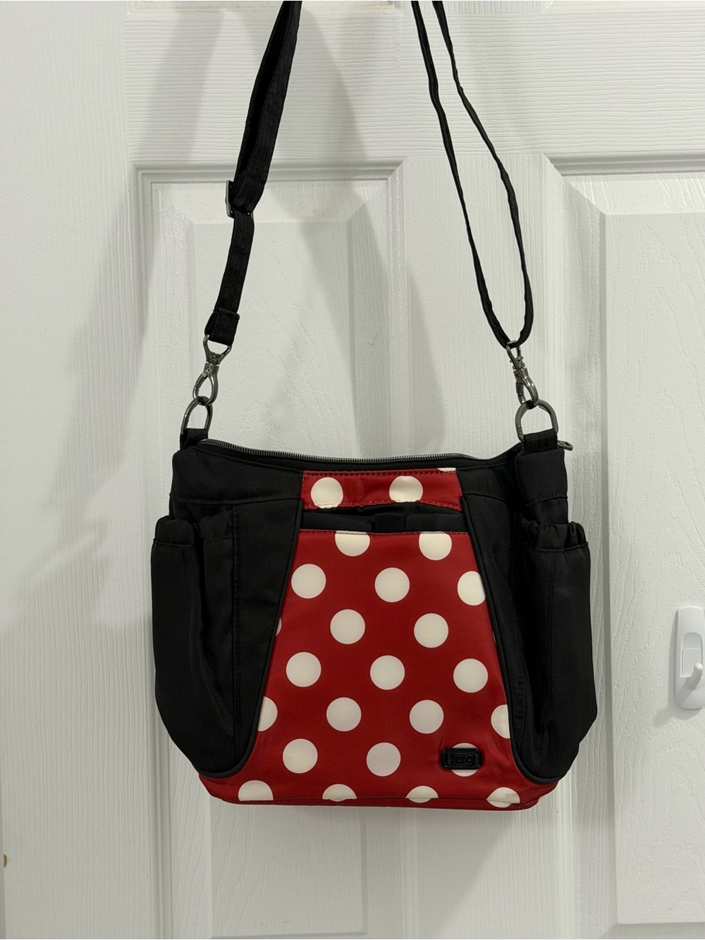 Lug Mini Shuffle - Red Polka Dot
